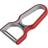 Procook Fruit & Vegetable Red Kitchen Peeler 12cm