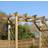 Rowlinson Cherington Garden Arch 150cm W x 72cm D Solid + Manufactured Wood Arbour in Natural
