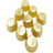 Shein Series Cool Metallic Texture Baking Party Golden Foil Cupcake Case 7 cm