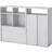IKEA SPIKSMED skåpkombination, ljusgrå Förvaringsskåp 136.7x96.4cm