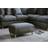 Rosalind Wheeler Eluster Footstool Faro Linen 55cm H x 72cm W x 54cm D Foot Stool