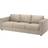 IKEA VIMLE Hillared beige Soffa 241cm 3-sits