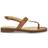 Guess Reality T-Strap Sandals - Dark Natural Beige