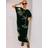Never Fully Dressed Slogan Maxi Dress - Black