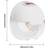 Goolrc Hands Free Breast Pump Double-Sealed Flange with 3 Modes 9 Pink/White