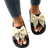 Shein Sweet And Cute Bubble Cotton Color Block Bow Slippers For Women HomeBeach