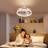 Homcom Ceiling Fan Light with 3 Colour Timer
