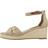 Tommy Hilfiger Flag Wrapover Wedge Sandals - Beige