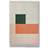 Mette Ditmer Brick Throw 125x170 cm Blankets Grey, Orange, Red (170x)