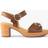 Gabor Ankle-Strap Sandal - Brun
