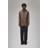 Rains A-Line Showerproof Jacket with Hood - Brown