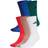 adidas Cushioned Crew Socks 6-pack - Royal Blue/Dark Blue/Warm Clay/Pure Ruby