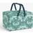 John Lewis William Morris Michaelmas Daisy Twin Lid Sewing Basket Blue Storage Box