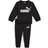 Puma Minicats Ess Crew Shirt Set Toddler - Black