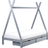 Beliani Kids Bed Teepee Shaped Single Frame Drawers