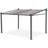 Sweeek 3x4m Outdoor Retractable Aluminium Pergola with Canopy 355x290x251 cm
