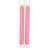 Sirius Sille Krone 2 Stk Sæt Ø2x25cm Old Rose LED-ljus 2st