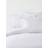 John Lewis Scallop Set Duvet Cover White