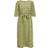 Object Kjole OBJSuki - Khaki/Pastelgrøn
