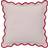 John Lewis Scalloped Linen Cushion Complete Decoration Pillows