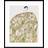 John Lewis La Poire Summer Coat Print & Mount 62 x 52 cm Green Framed Art