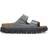 Birkenstock Arizona Chunky Suede Leather - Basalt Gray/ Black