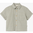 Name It Nmmfelix SS Loose Shirt LIL Str 116 - Forest Fog Leggings