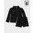 Nike Academy 1/4 Zip Top Shorts Set Infant - Black