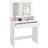 EUGAD Med Justerbar LED-Belysning Spegel 0053SZT Sminkbord