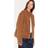 PrettyLittleThing Brown Lace Up Faux Suede Boxy Jacket