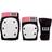 Rio Roller Triple Pad Protective Set Schwarz Rosa M