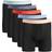 Calvin Klein 5 Pack Cotton Stretch Boxer Short - Multi