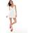 Hollister Prickig Playsuit I Babydoll-Stil - Vit