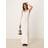JDY Mix Tie Maxi Dress - White