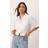JDY Cropped Shirt - White