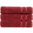 Christy Signum Towels Rouge In Red Bath Towel Red