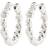Pilgrim Tide Hoop Earrings - Silverplated