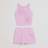 River Island Mini Girls Crochet Floral Set - Purple