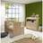Trendteam Bed 70 x 140 cm Olivia Changing Table Oak