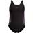 Speedo Girl's Placement Muscleback Swimsuit - Black/Pink (80832418374)