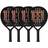 Wilson 4 Pro Staff V2 Elite Padel Rackets