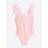 River Island 3D Flower Swimsuit - Pink