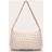 PrettyLittleThing Cream Crochet Beach Shoulder Bag - White