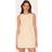 PrettyLittleThing Boat Neck Linen Shift Dress - Yellow