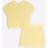 River Island Girls Yellow T-Shirt And A-Line Skirt Set - Yellow