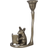 Strömshaga Mus Antik Mässing 7,5 x 17,5 cm Ljusstake