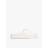 Tommy Hilfiger Embossed TH Monogram Platform Pool Slides - Off White
