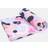 OHS Pastel Leopard Bath Towel Purple (152x71cm)