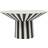 OYOY Toppu Centerpiece 30 x 30 x 17 White Black Skål