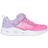 Skechers Sola Glow Girls Trainers - Light Pink Ombre